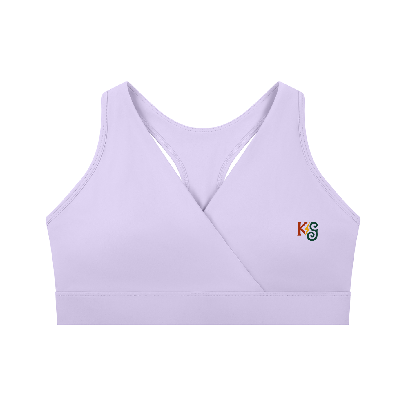 Women's Crossover V-Neck Sports Bra