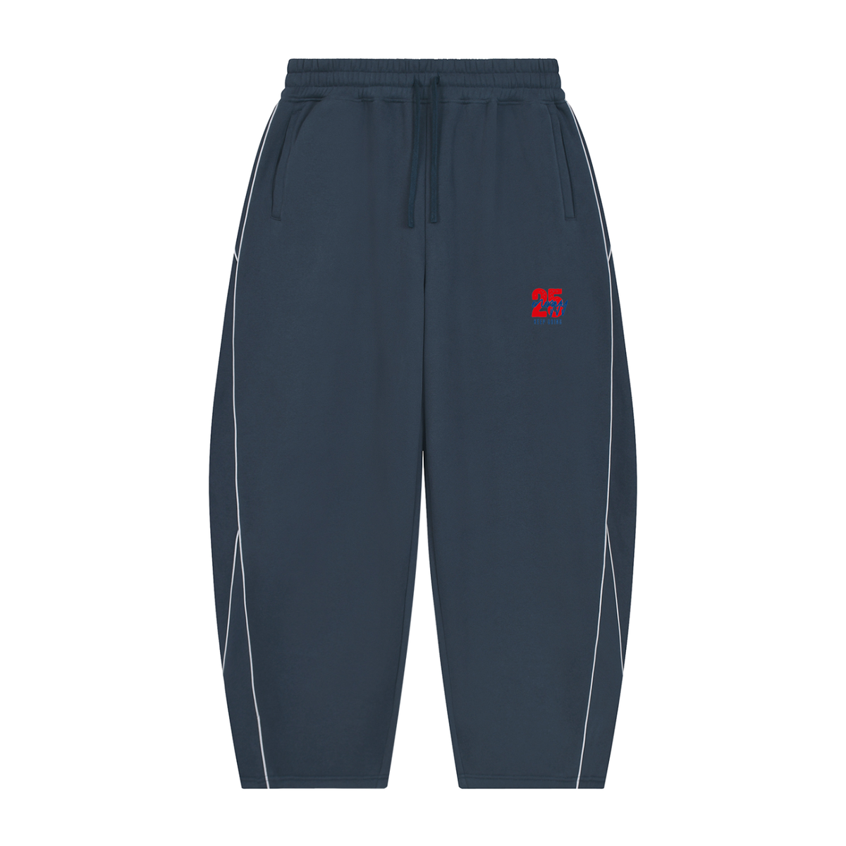 25’ Piping Fleece Barrel Leg Sweatpants