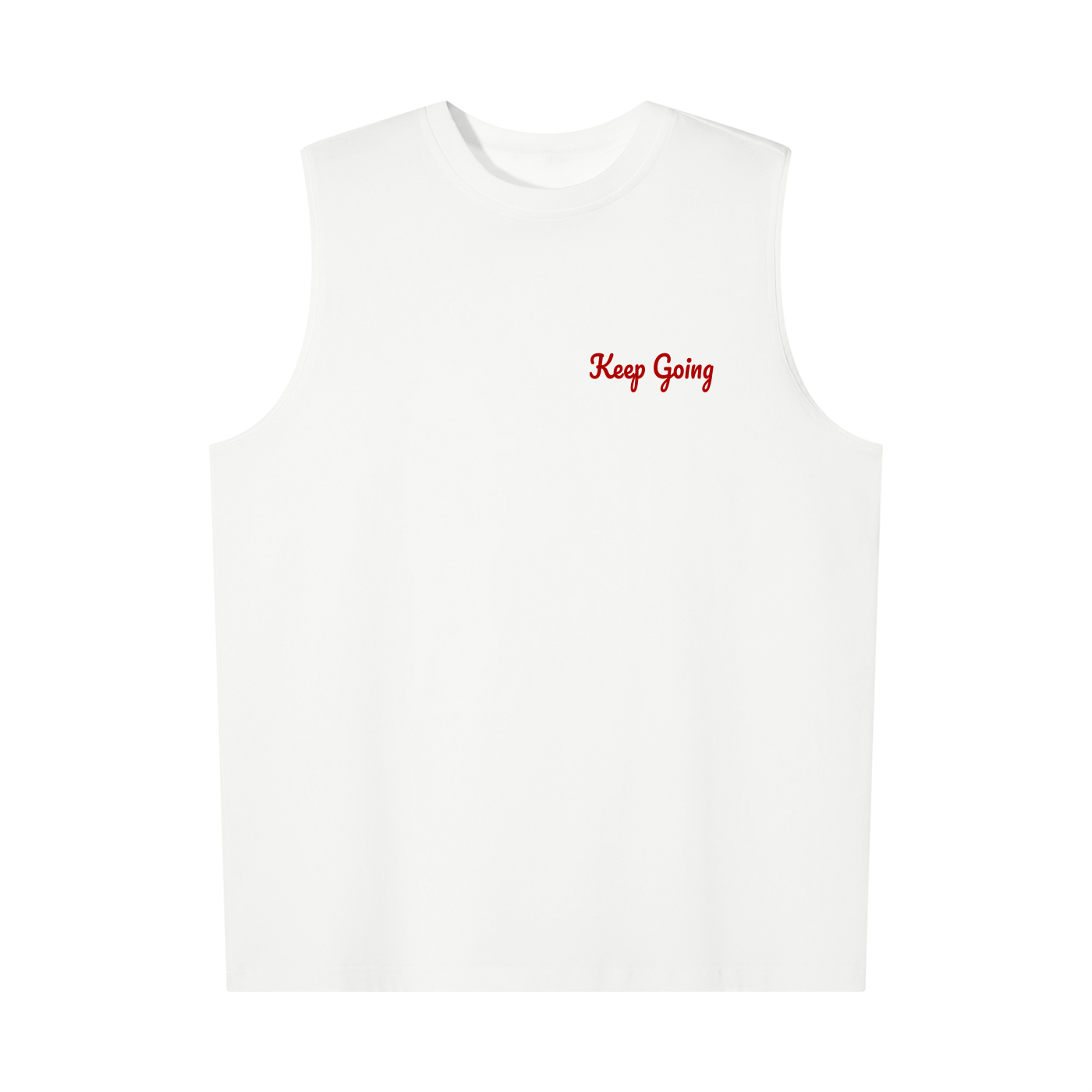 Men’s Oversized Cotton Tank Top