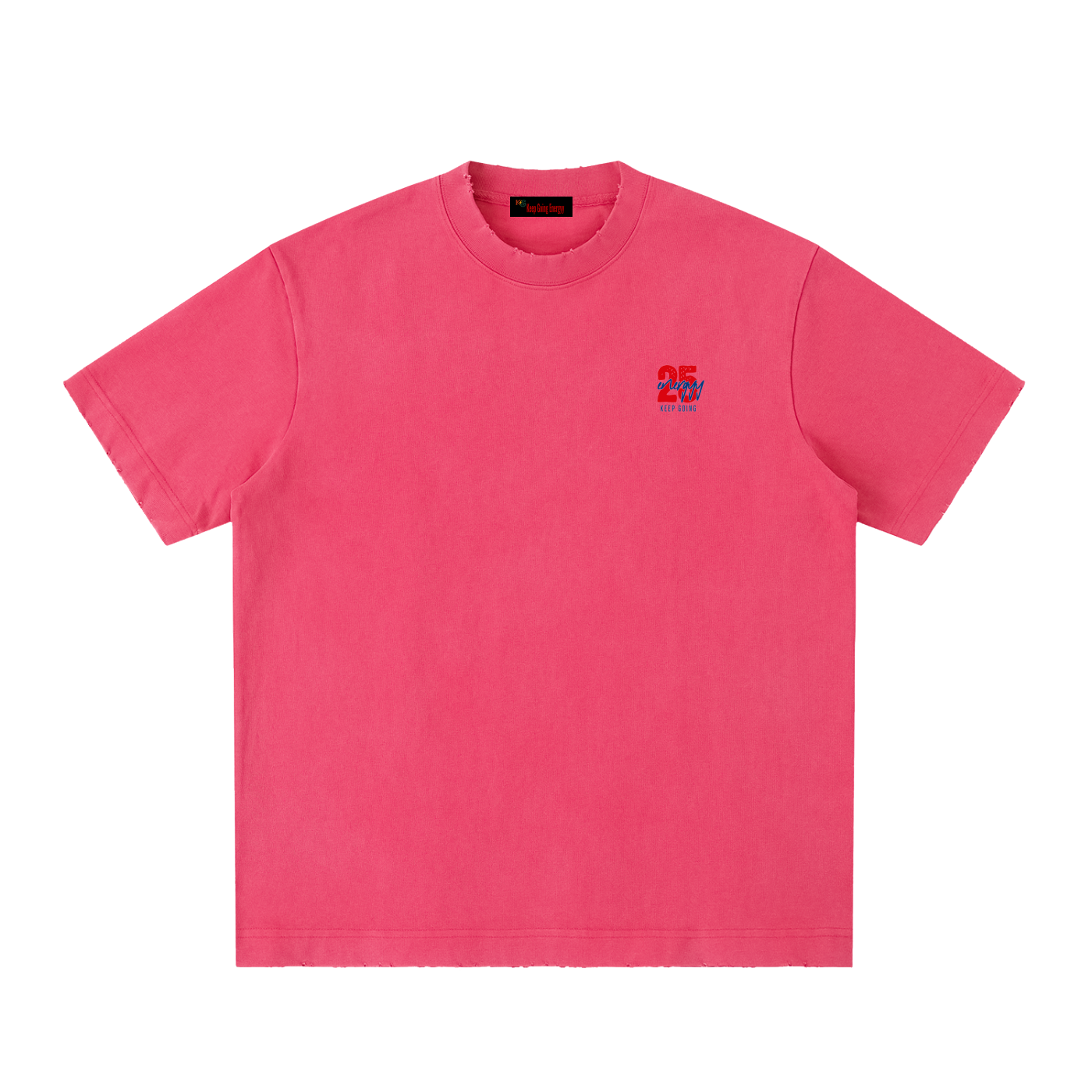 Heavyweight Vintage Washed Frayed T-Shirt