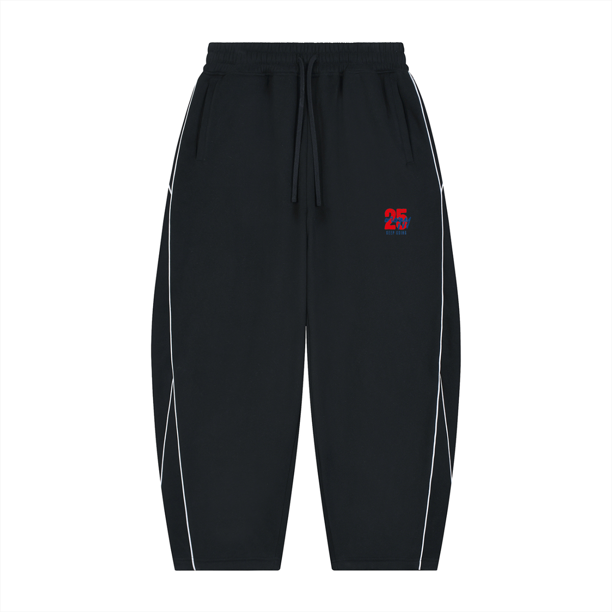 25’ Piping Fleece Barrel Leg Sweatpants