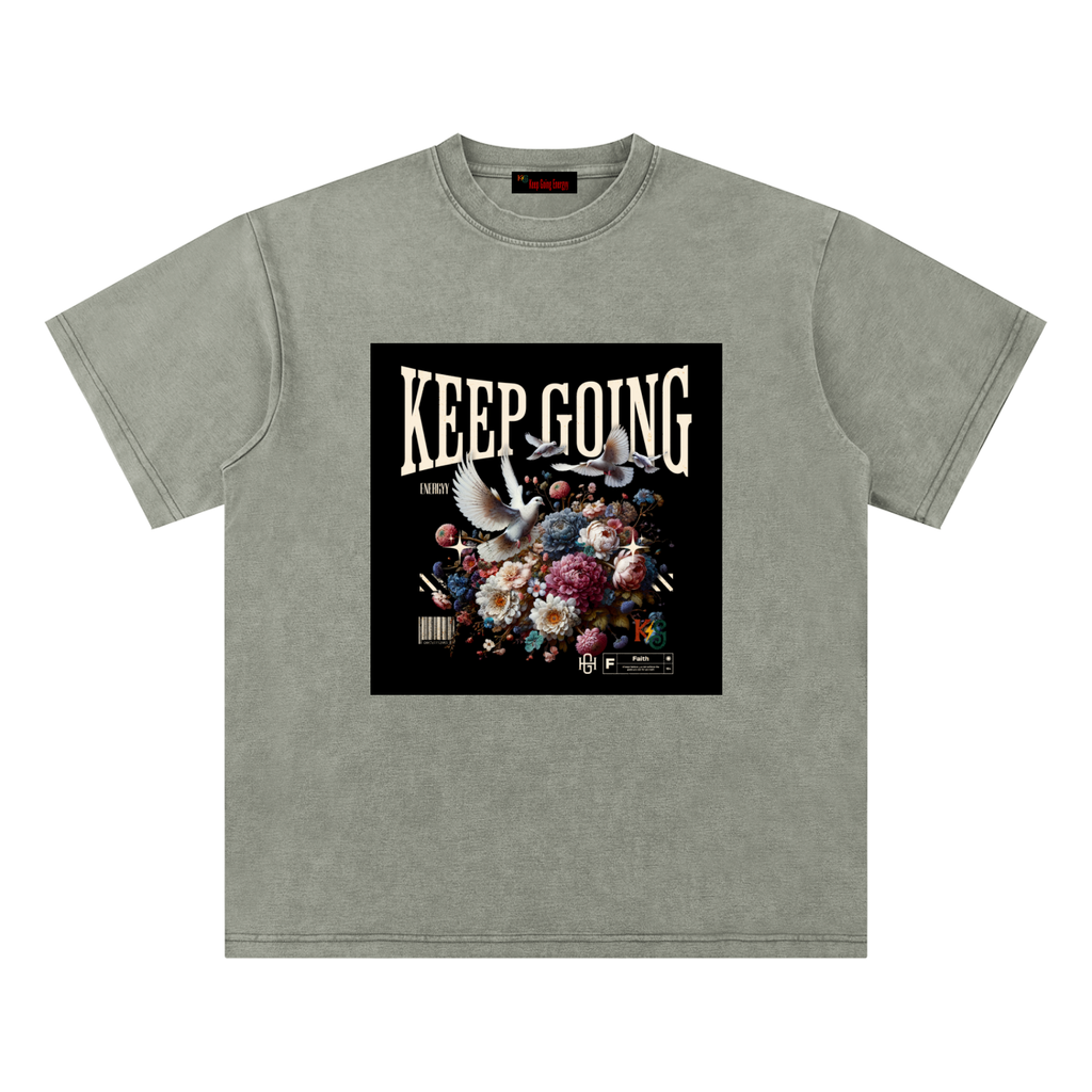 Bamboo Slub Snow Washed T-Shirt