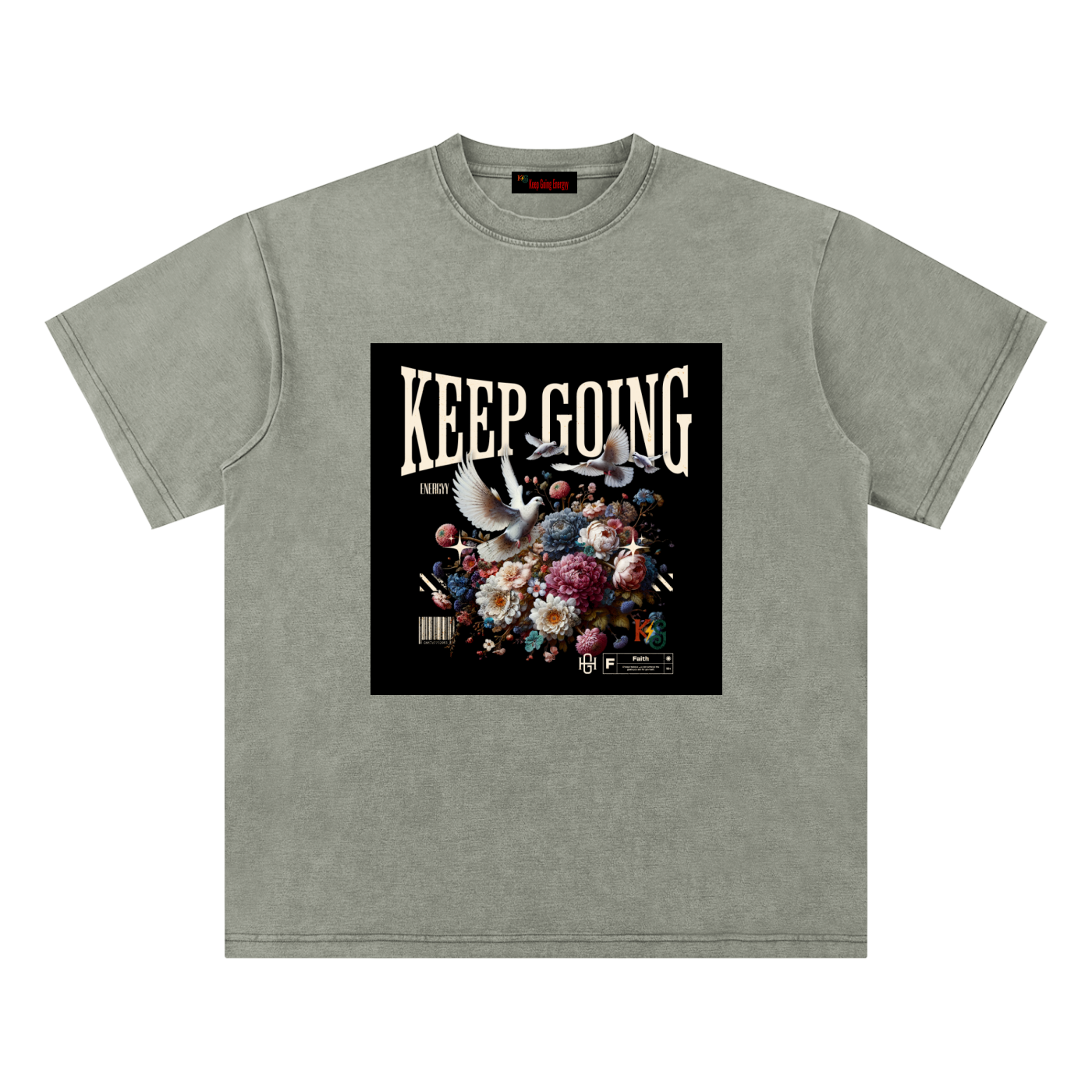 Bamboo Slub Snow Washed T-Shirt