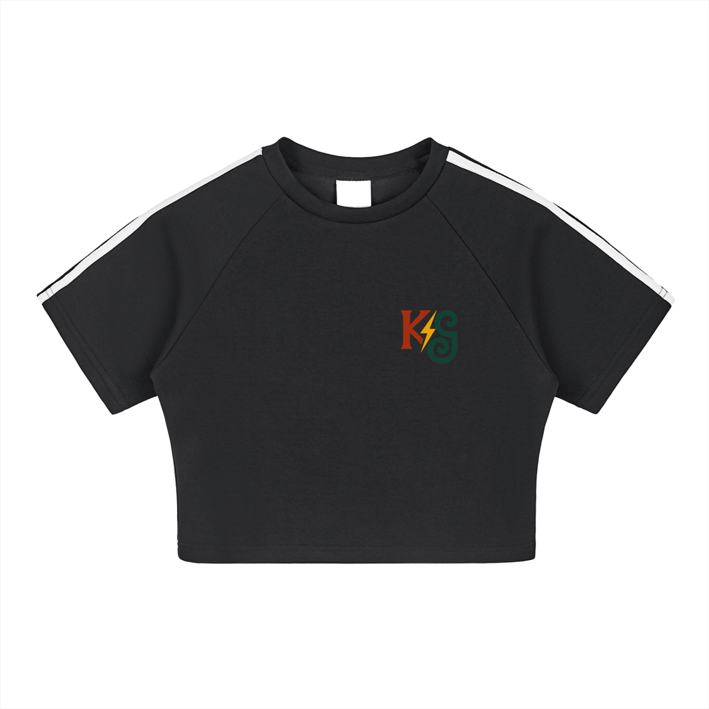 Taped Cooling Performance Crop Top