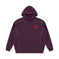 25’ Oversized Piping Fleece Hoodie