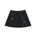 High-Waist Pocketed A-Line Skirt