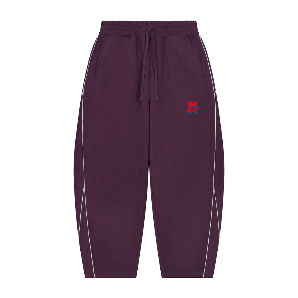 25’ Piping Fleece Barrel Leg Sweatpants