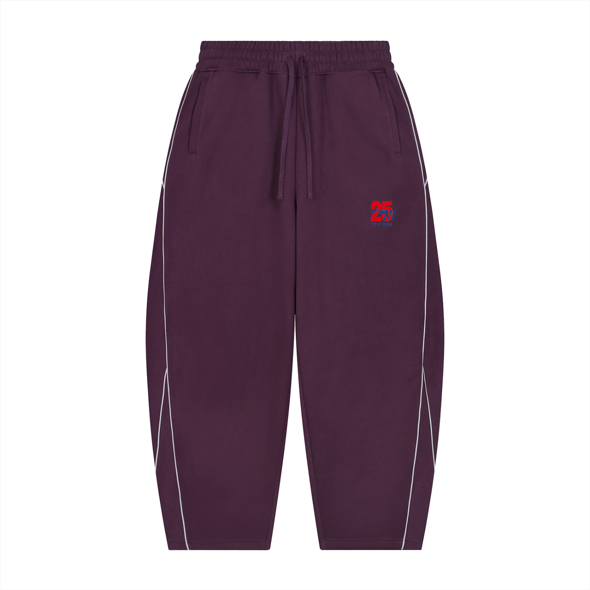 25’ Piping Fleece Barrel Leg Sweatpants
