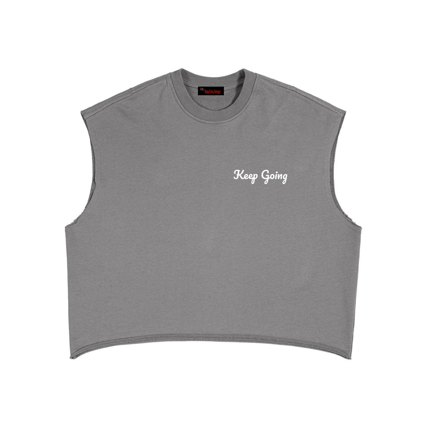 French Terry Boxy Tank Top