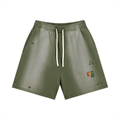 Sun Fade Distressed Shorts