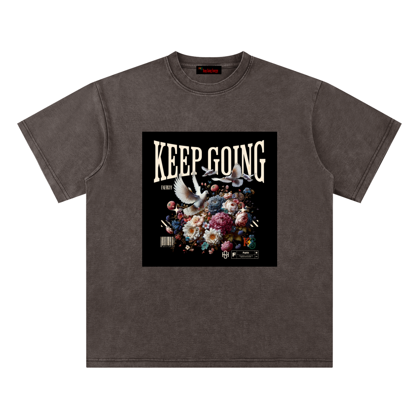 Bamboo Slub Snow Washed T-Shirt