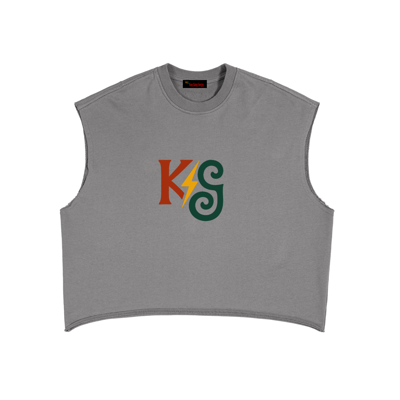 French Terry Boxy Tank Top