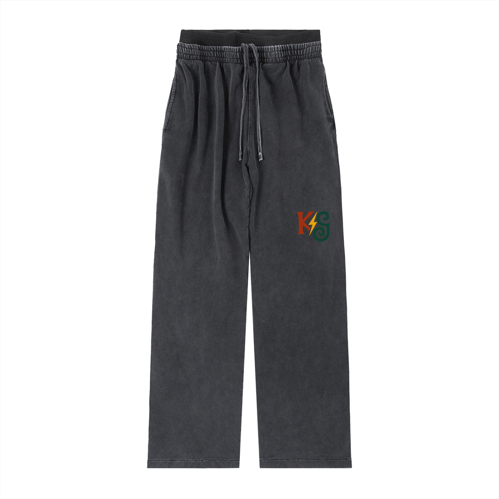 Vintage Washed Waist Pants