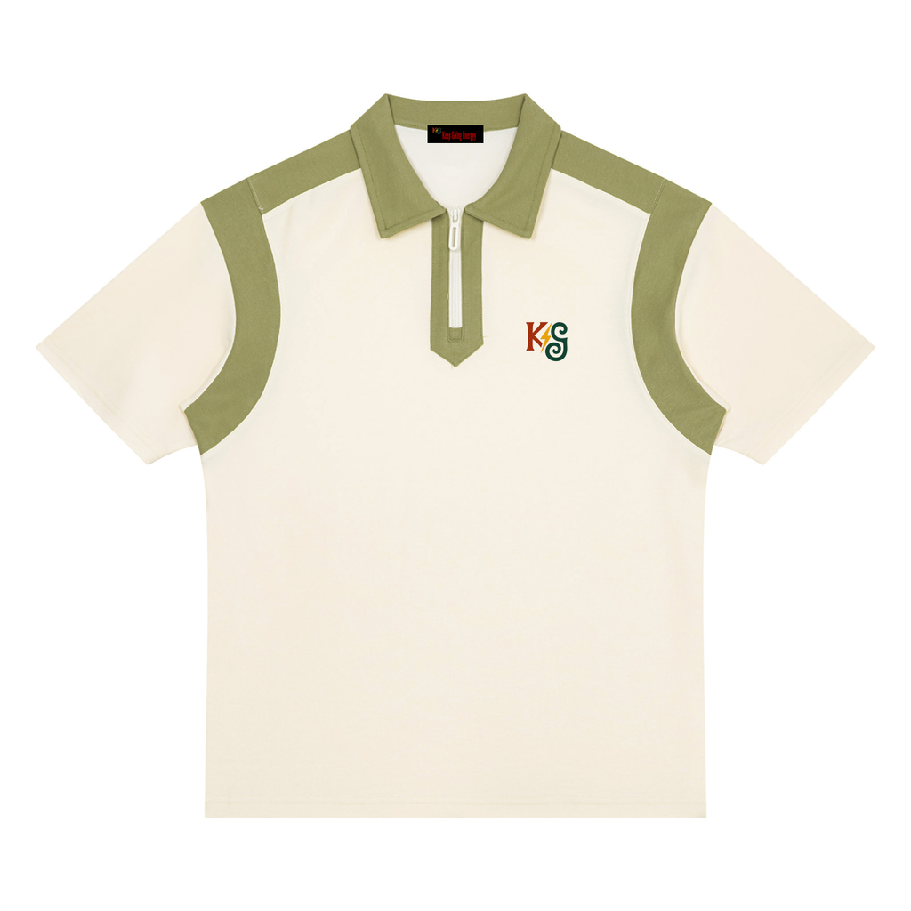 KG  Quarter Zip Polo Shirt