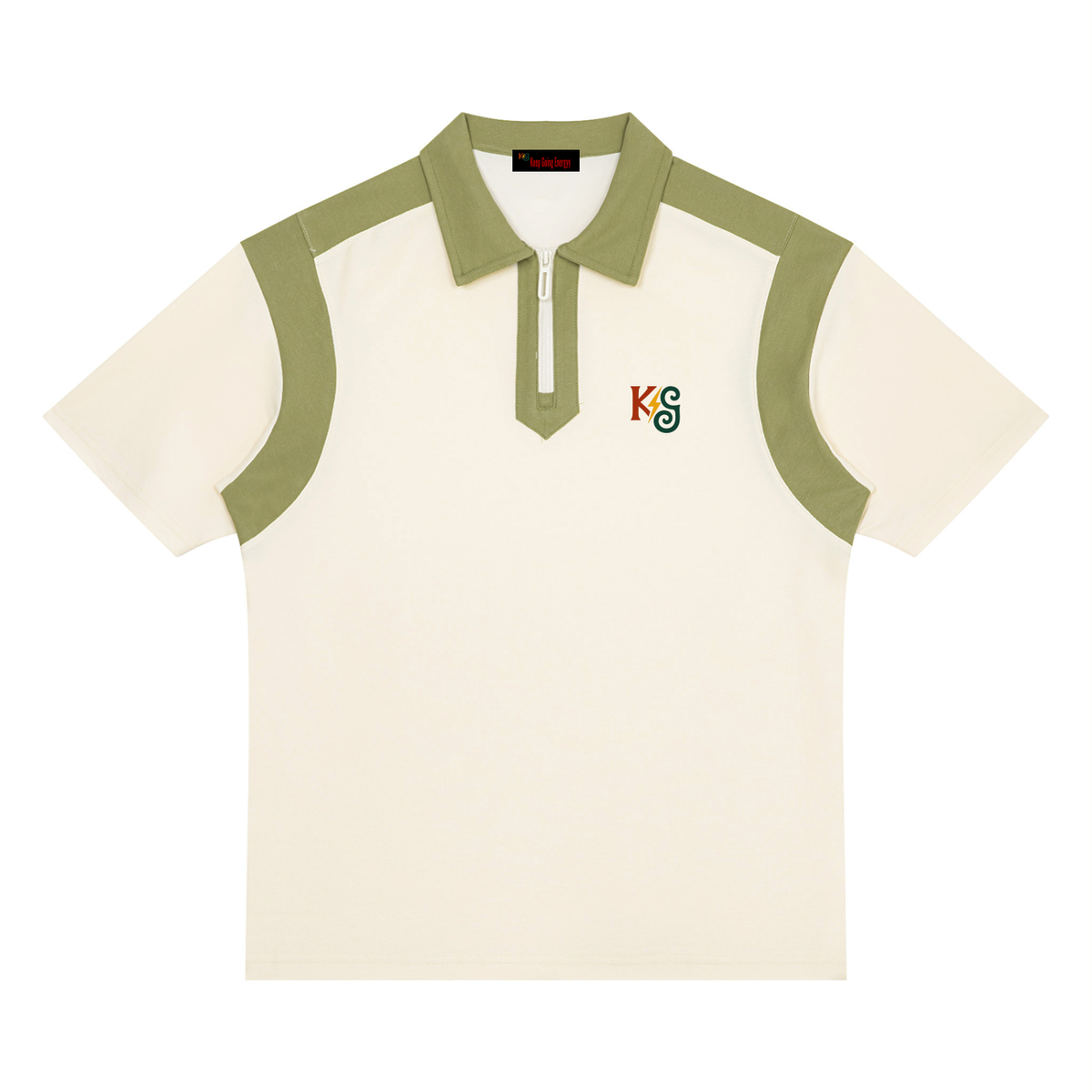 KG  Quarter Zip Polo Shirt
