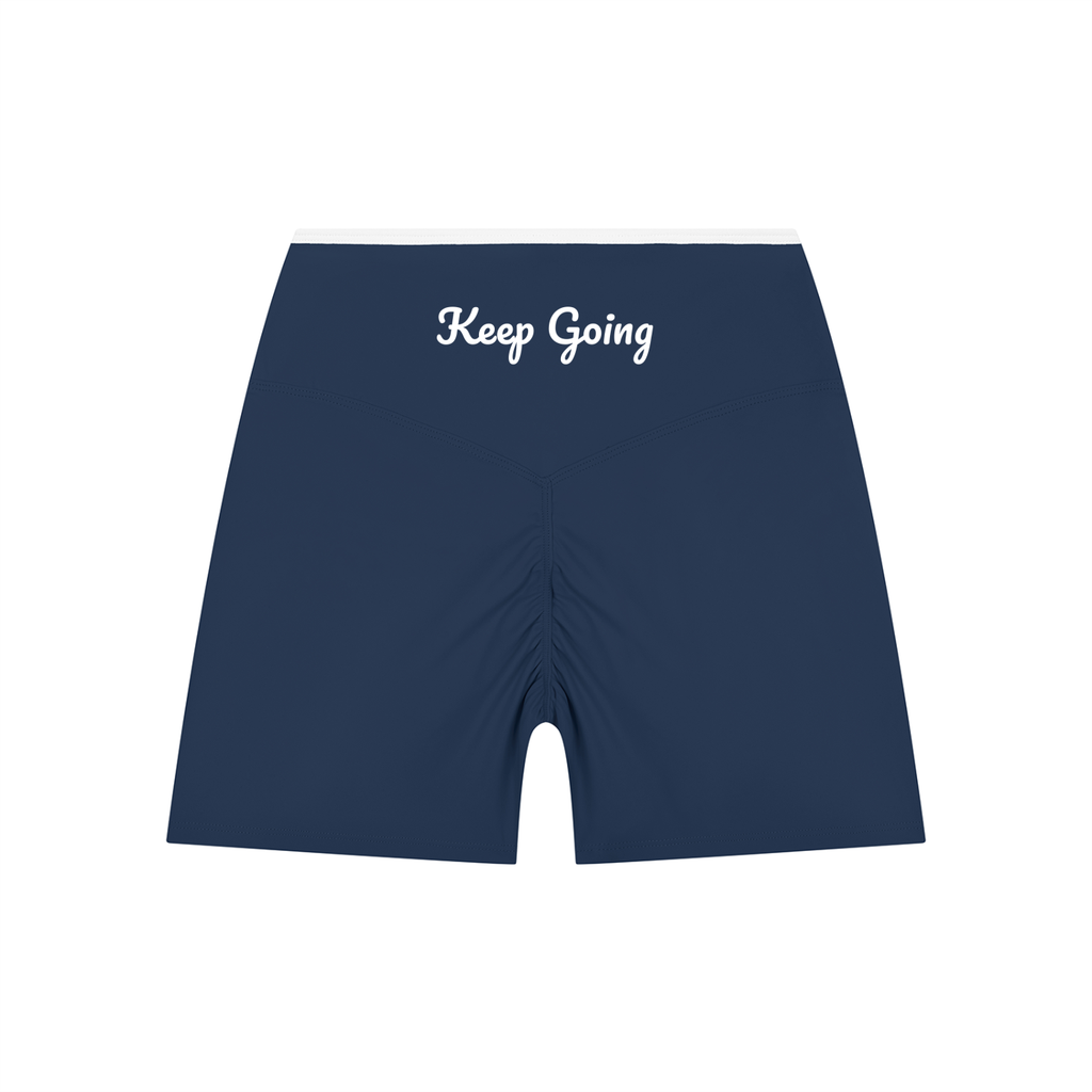 Women’s High Rise Color Block Yoga Shorts
