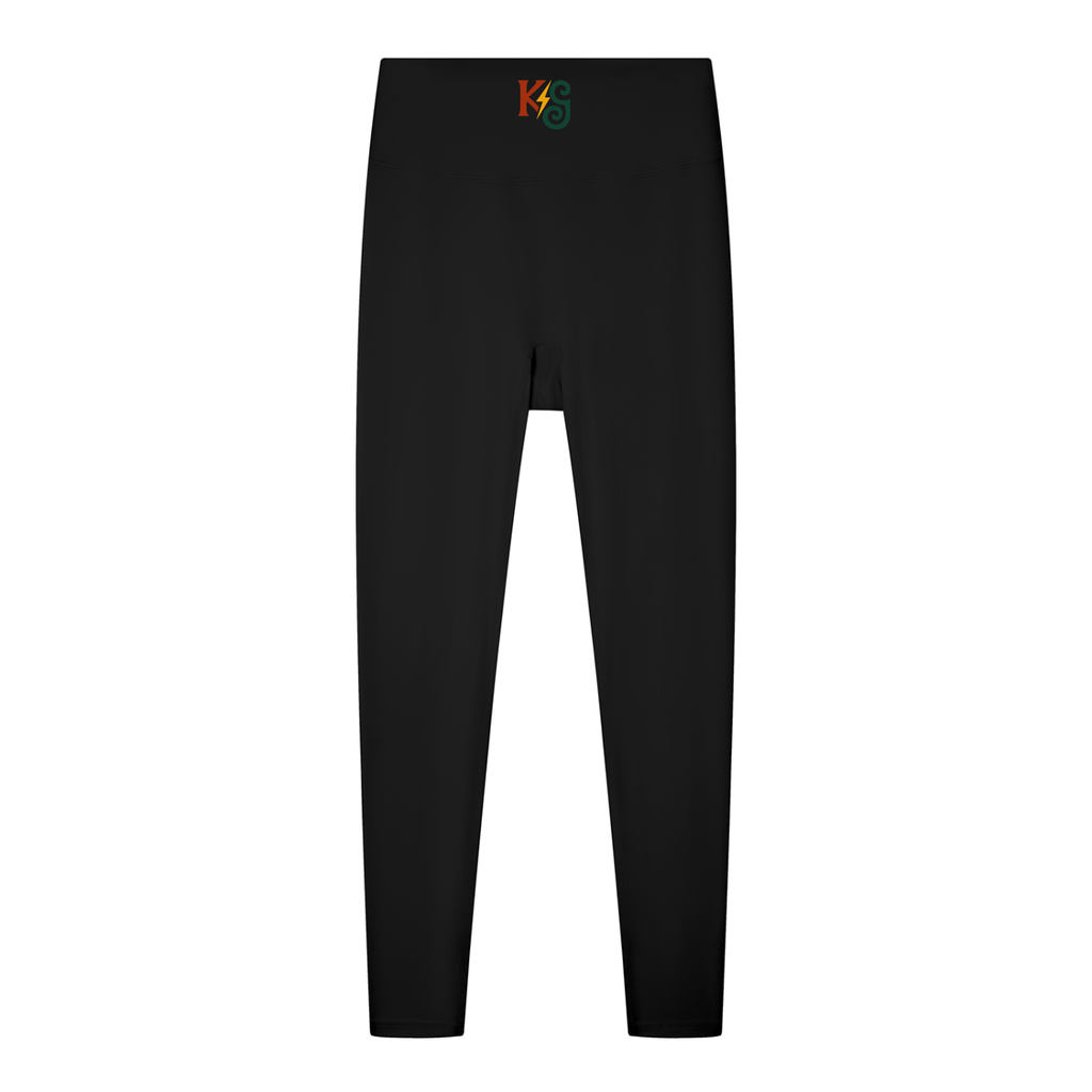 Women's Solid High Rise Leggings