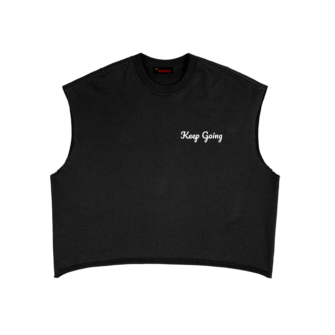 French Terry Boxy Tank Top