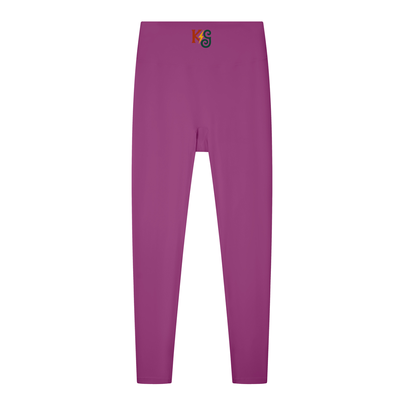 Women's Solid High Rise Leggings