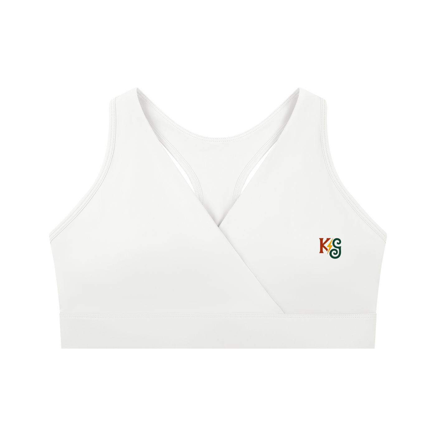 Women's Crossover V-Neck Sports Bra