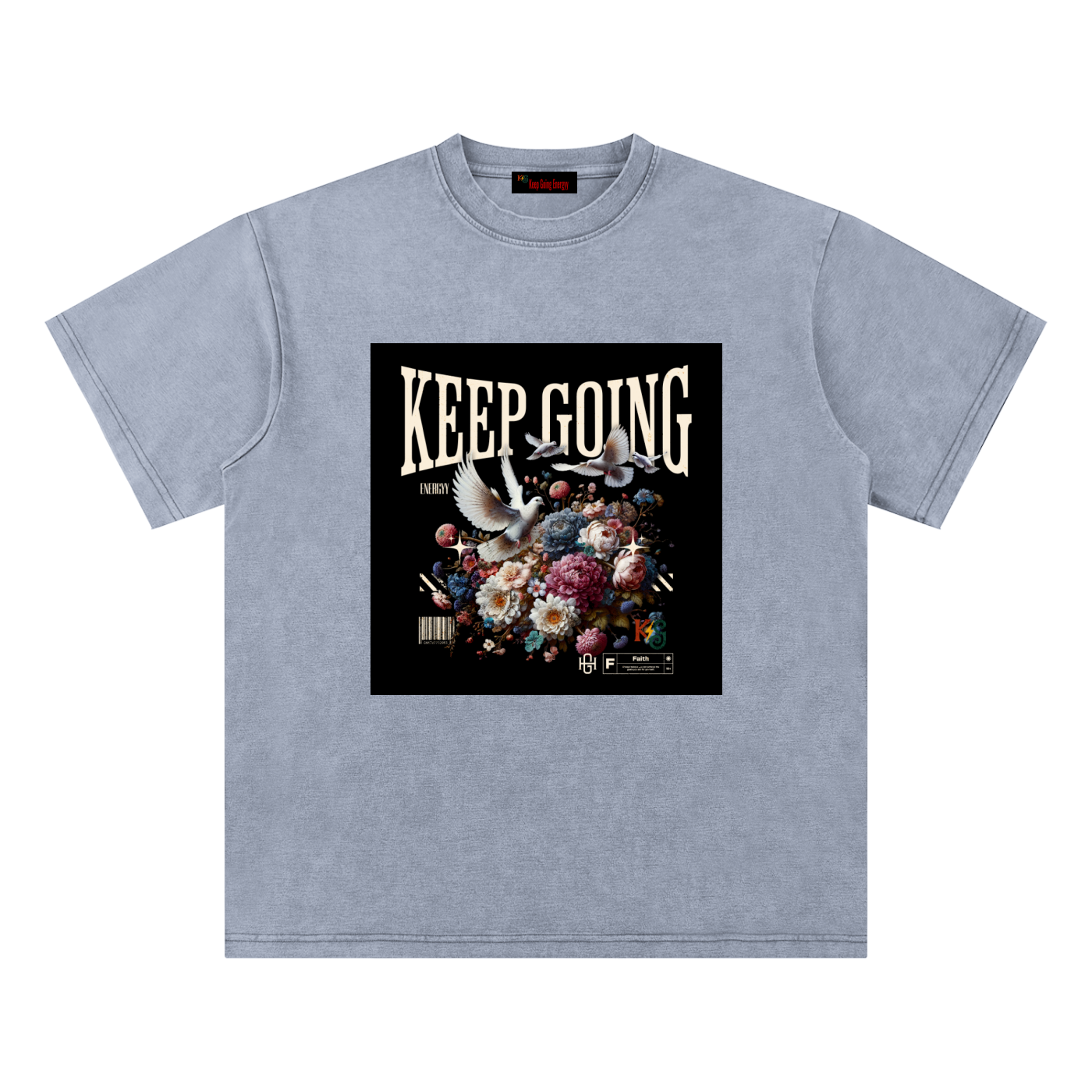 Bamboo Slub Snow Washed T-Shirt