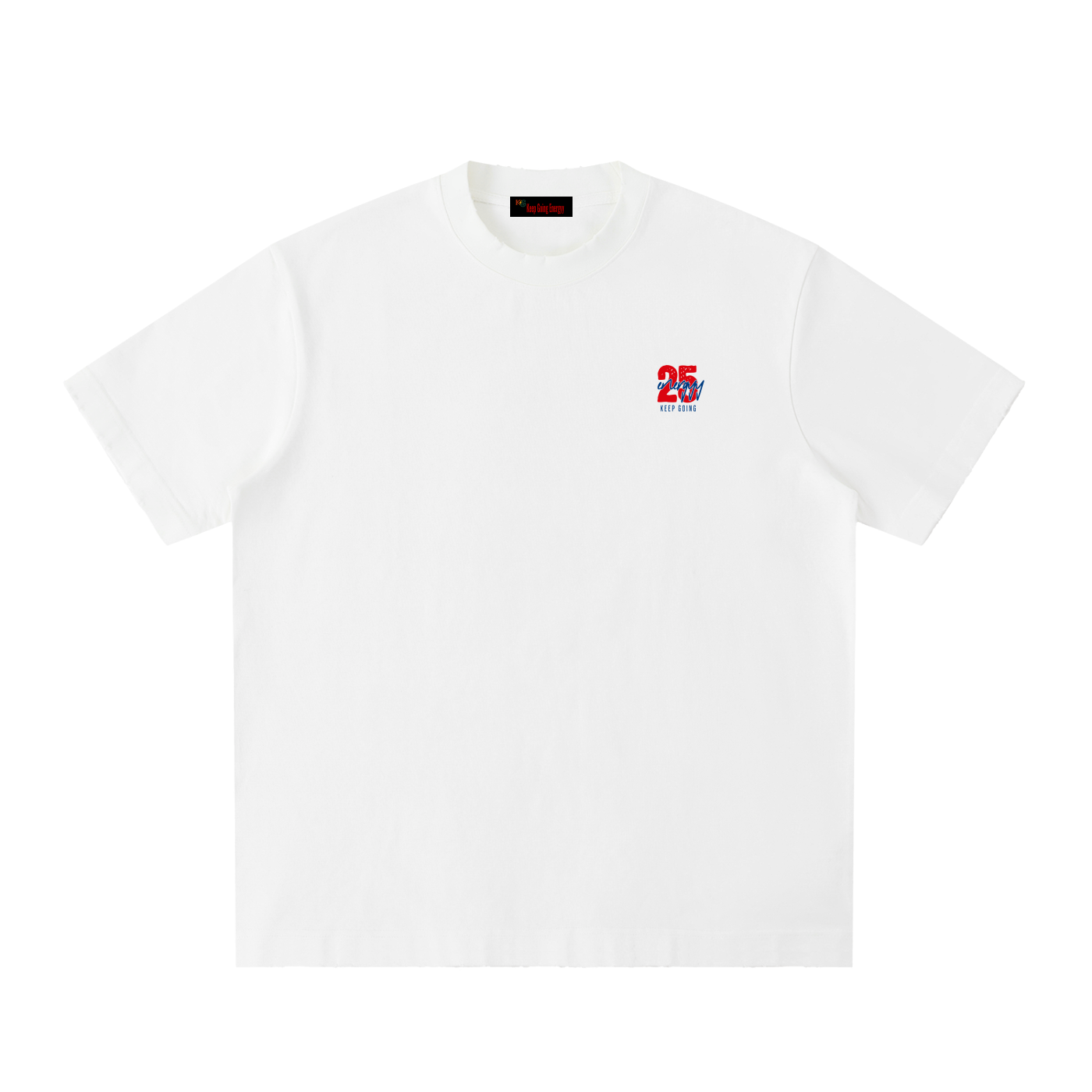 Heavyweight Vintage Washed Frayed T-Shirt