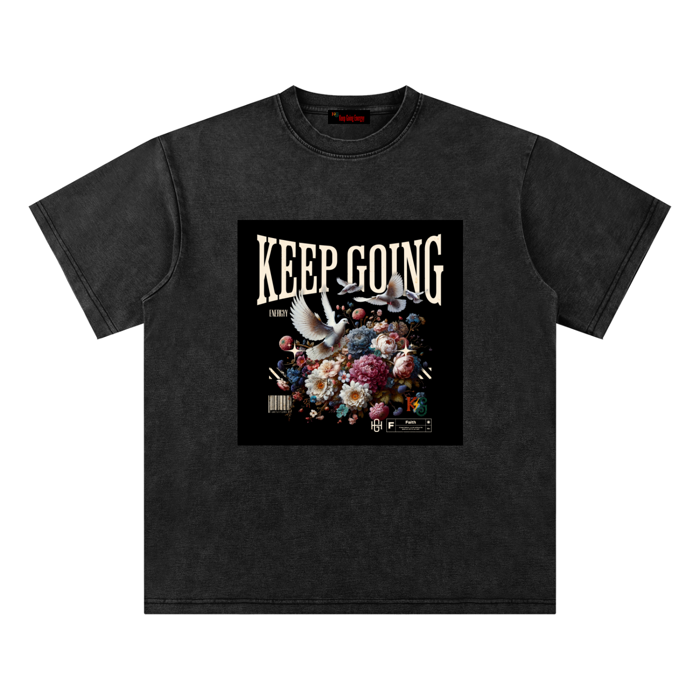 Bamboo Slub Snow Washed T-Shirt
