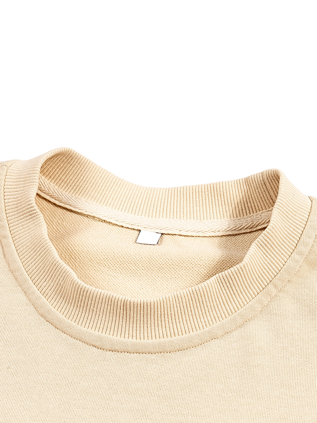 French Terry Raw Edge T-Shirt